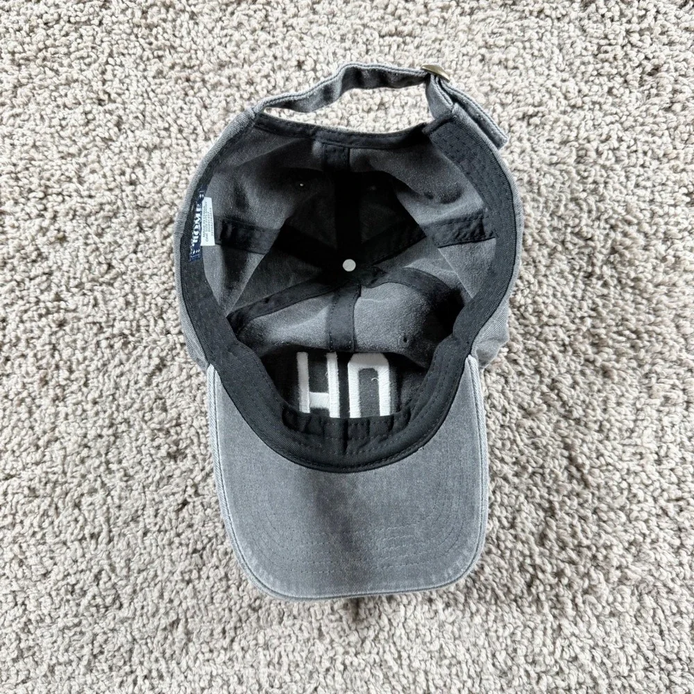 Ohio OH Faded Black Cotton Baseball Cap Dad Hat Adjustable‎ OSFM SnapBack sporty